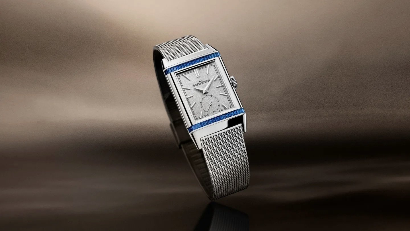 Editorial study of jlc reverso tribute for the QuarterMaster watches cabinet.