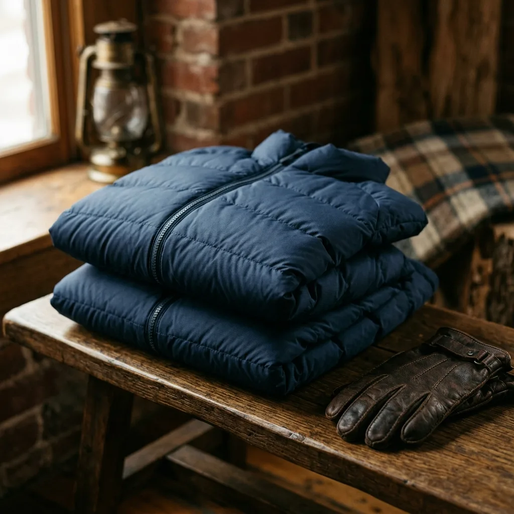 Down jacket asset study