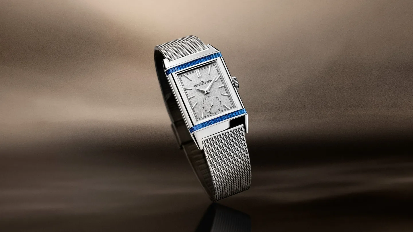 JLC Reverso Tribute — Art Deco rectangle
