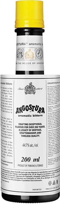 Angostura Aromatic Bitters bottle (image via angosturabitters.com)